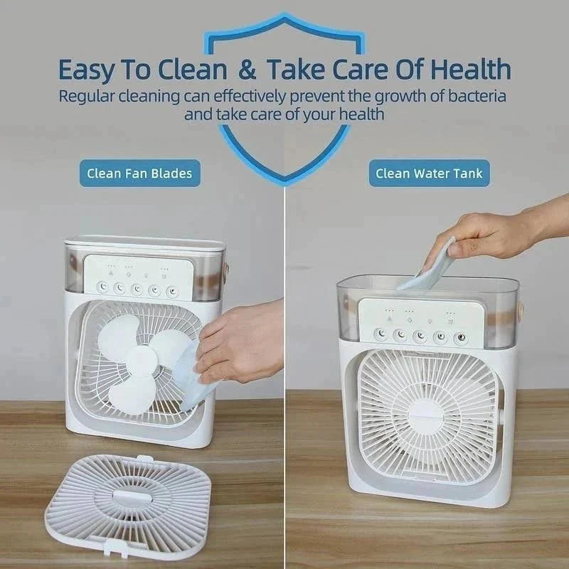 Mini air cooler fan