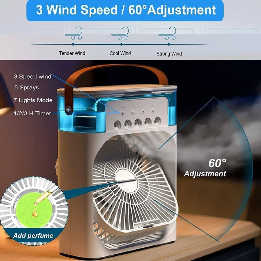 Mini air cooler fan